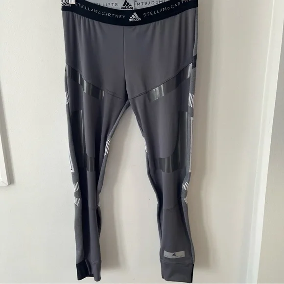 Adidas Stella McCartney Women’s Parley RUN ULTRA TIGHTS Leggings Gray M - Picture 6 of 16